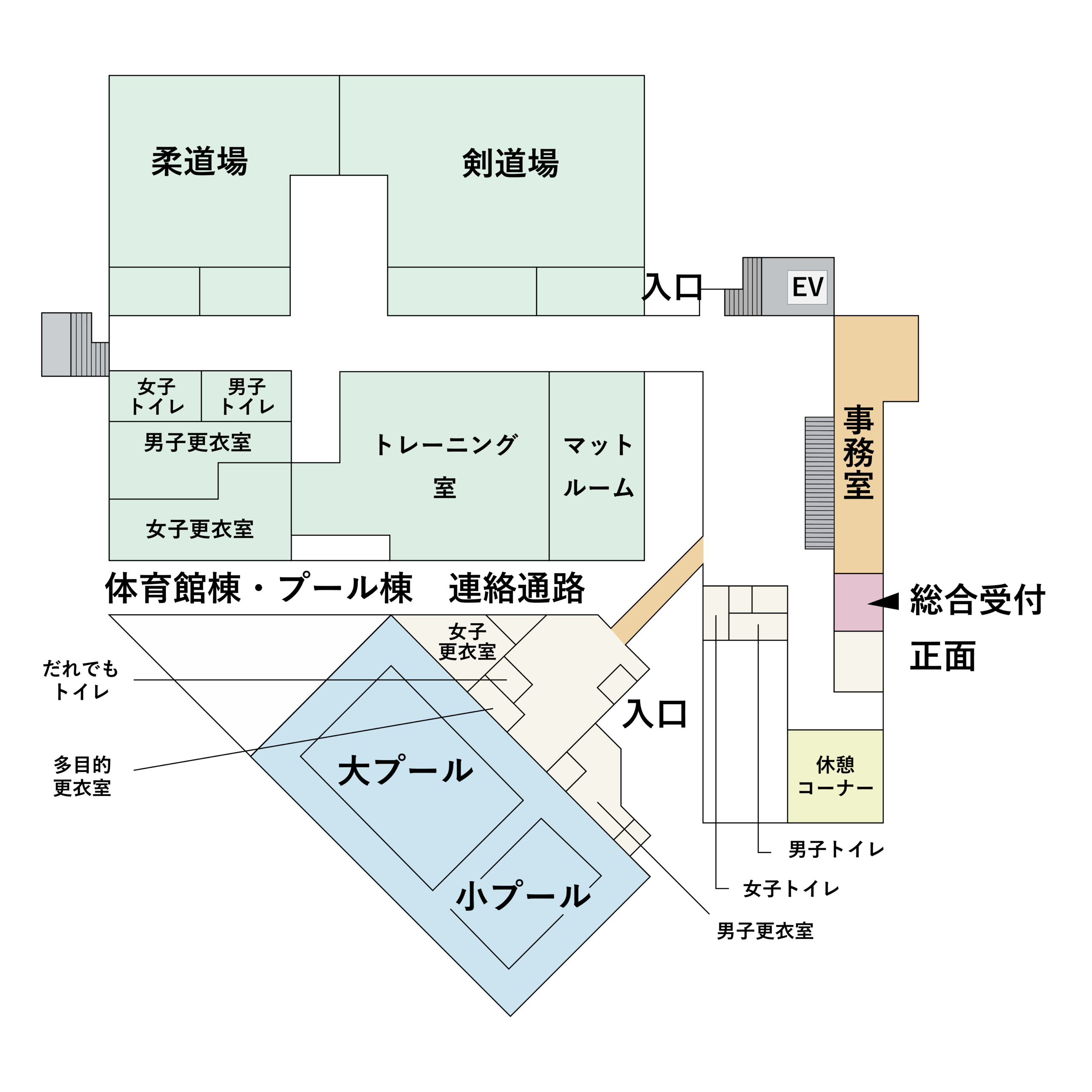 スポーツ会館1F