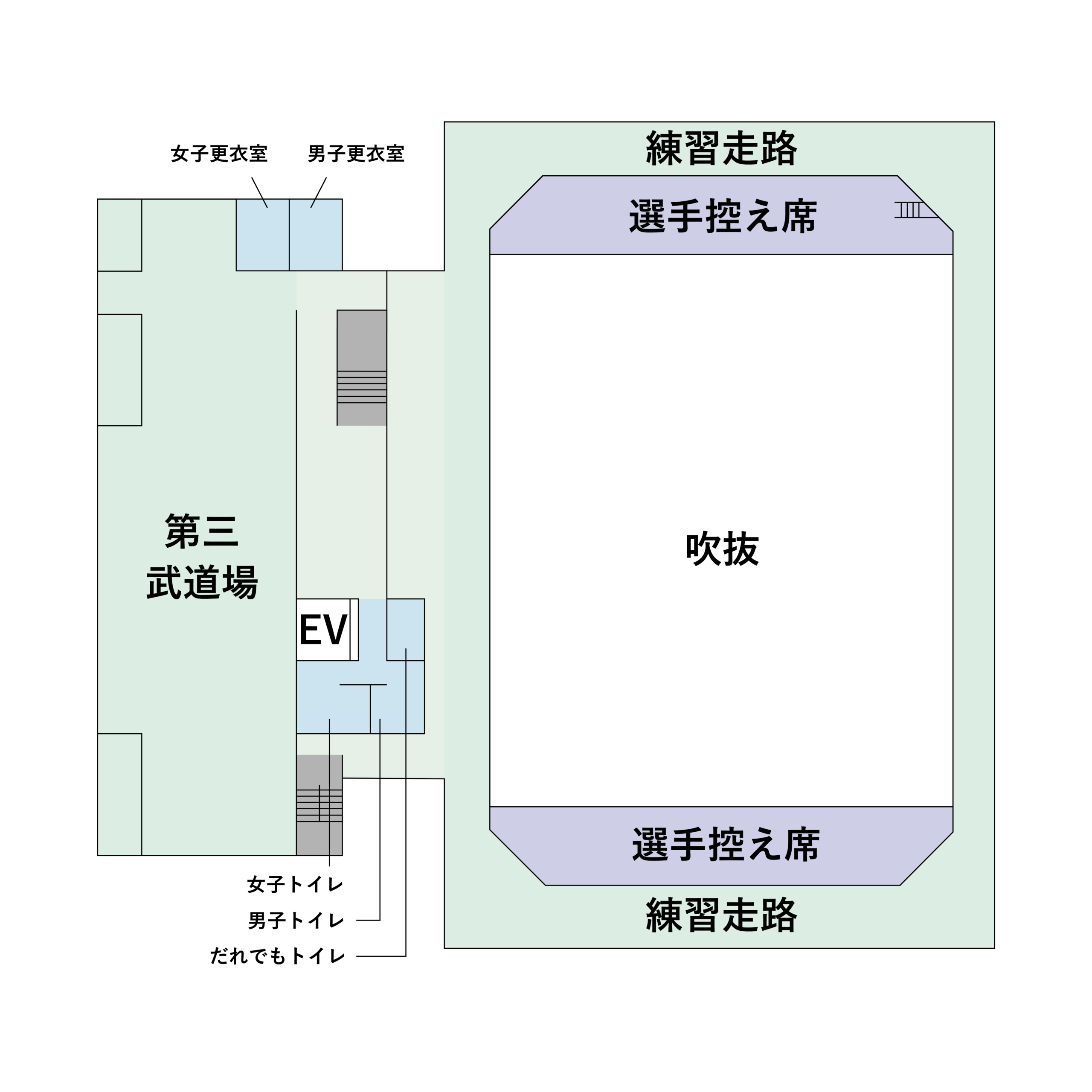 深川スポーツセンター4F