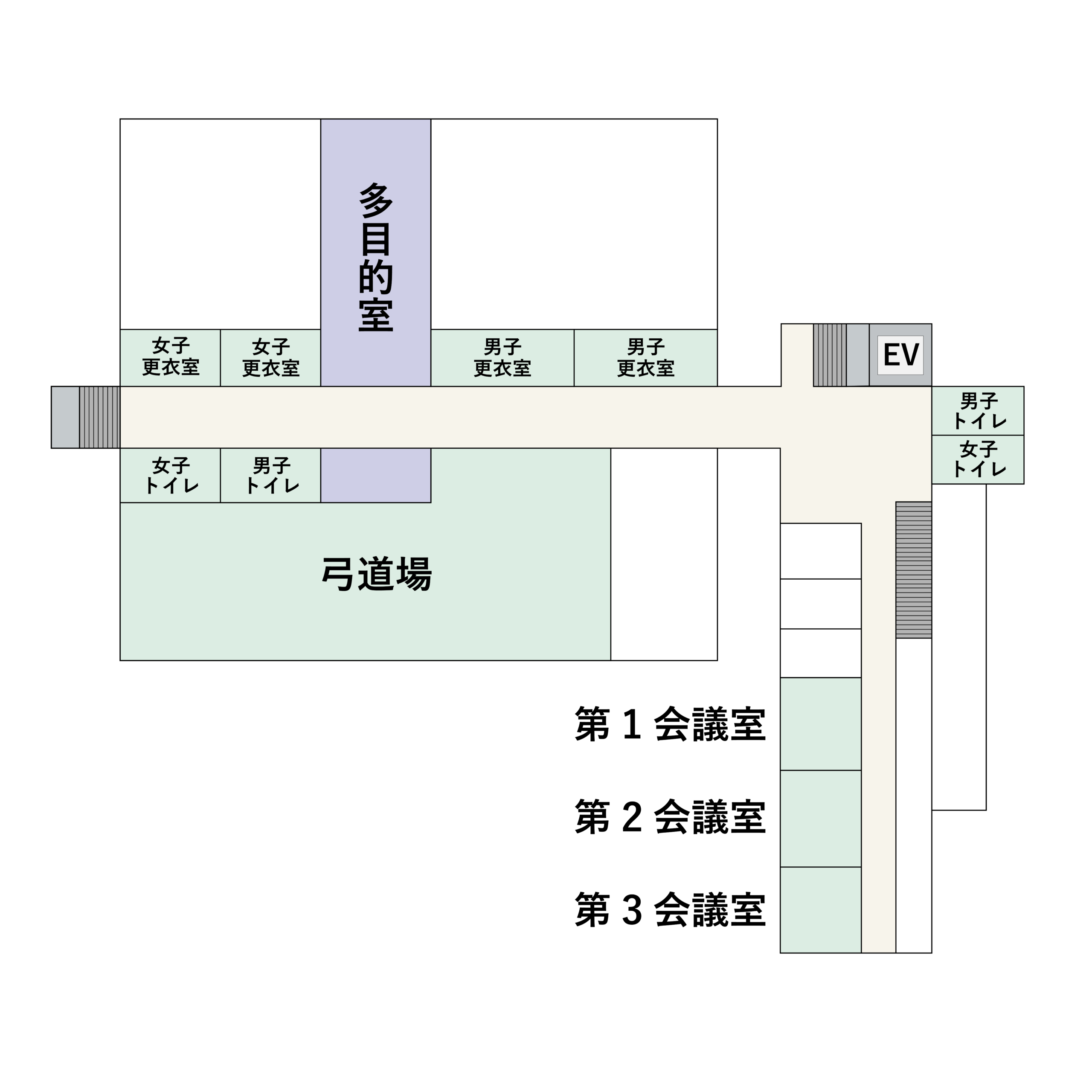 スポーツ会館2F