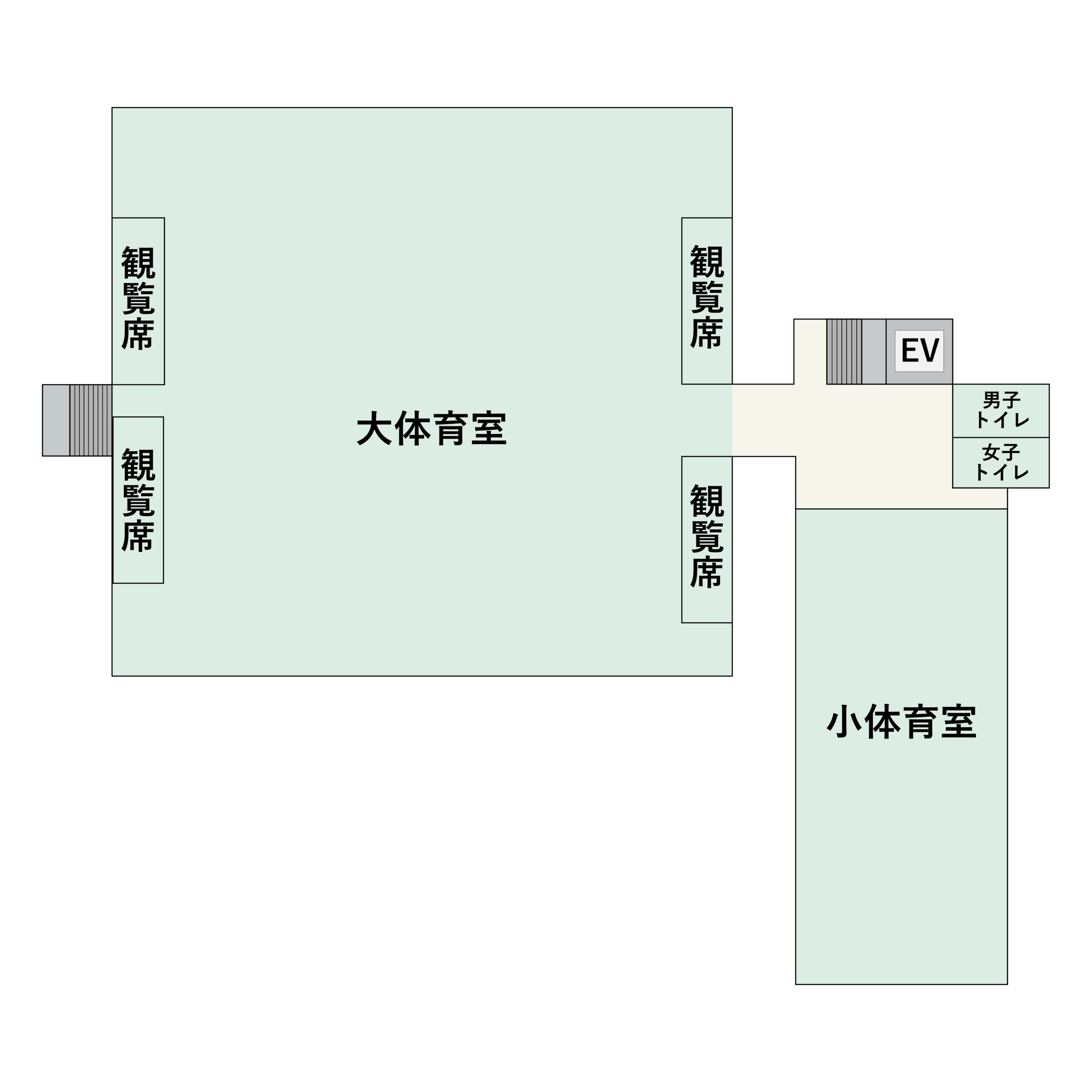 スポーツ会館3F