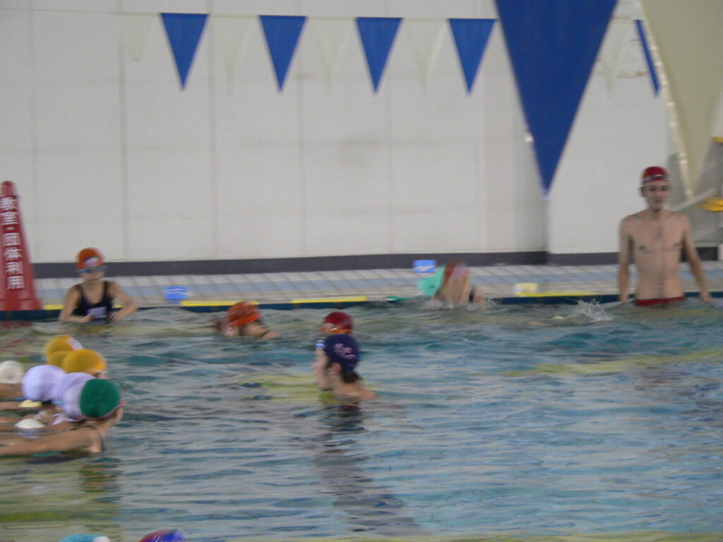 親子水泳