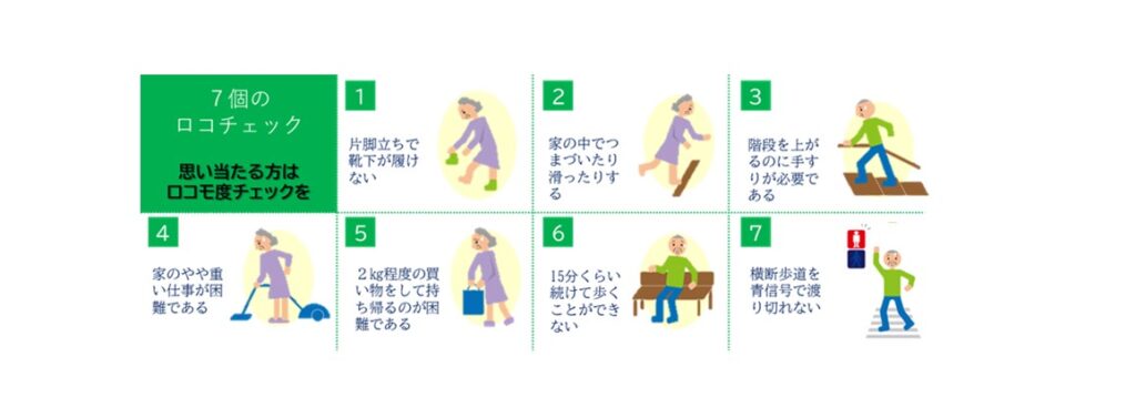 7個のロコチェック