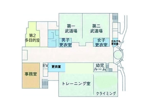 第２多目的室見取り図